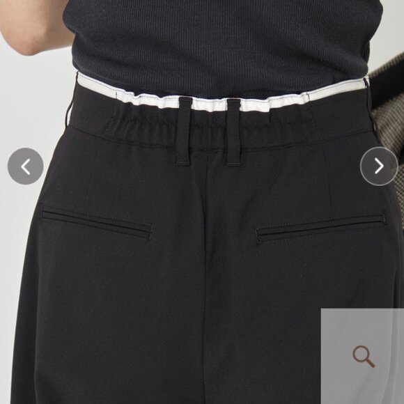 Double-waisted cocoon pants - Picture 2 of 13